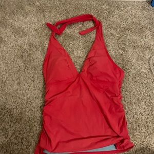 athleta halter tankini top